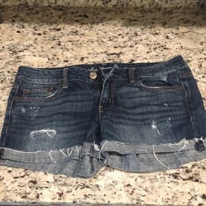 American Eagle Distressed Shorts